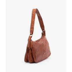 Bolso De Hombro Biba Boston De Piel