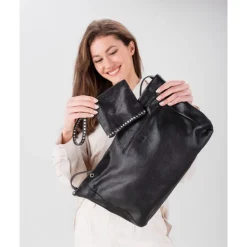 Bolso De Hombro Biba Brewton De Piel