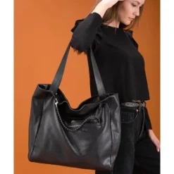 Bolso De Hombro Biba Brewton De Piel