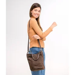 Bolso De Hombro Biba Corwin De Piel