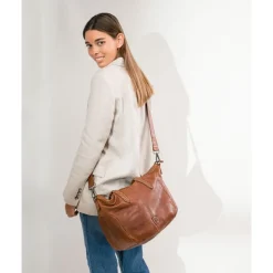 Bolso De Hombro Biba Eugene De Piel