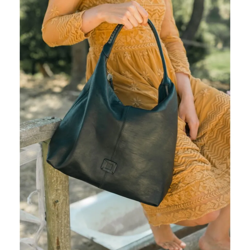Bolso De Hombro Biba Leary De Piel