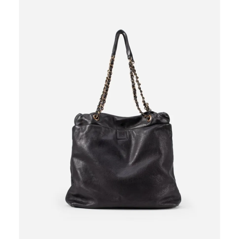 Bolso De Hombro Biba Lucy De Piel