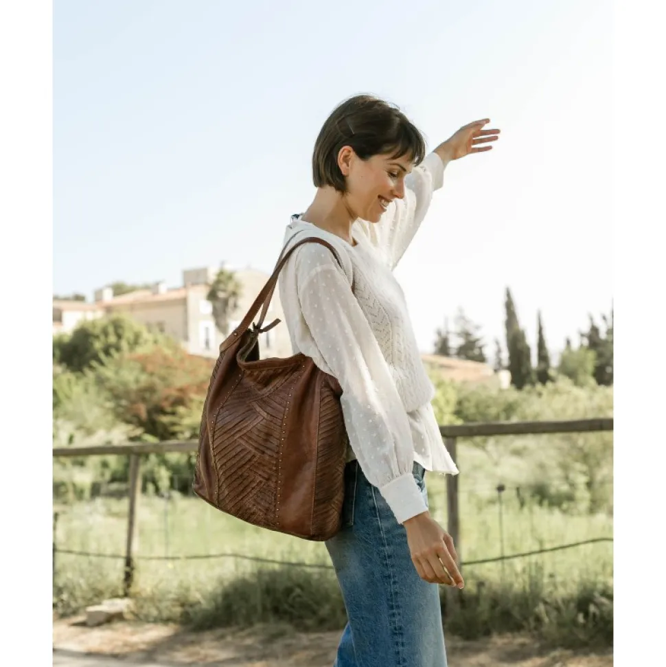 Bolso De Hombro Biba Mcbee De Piel