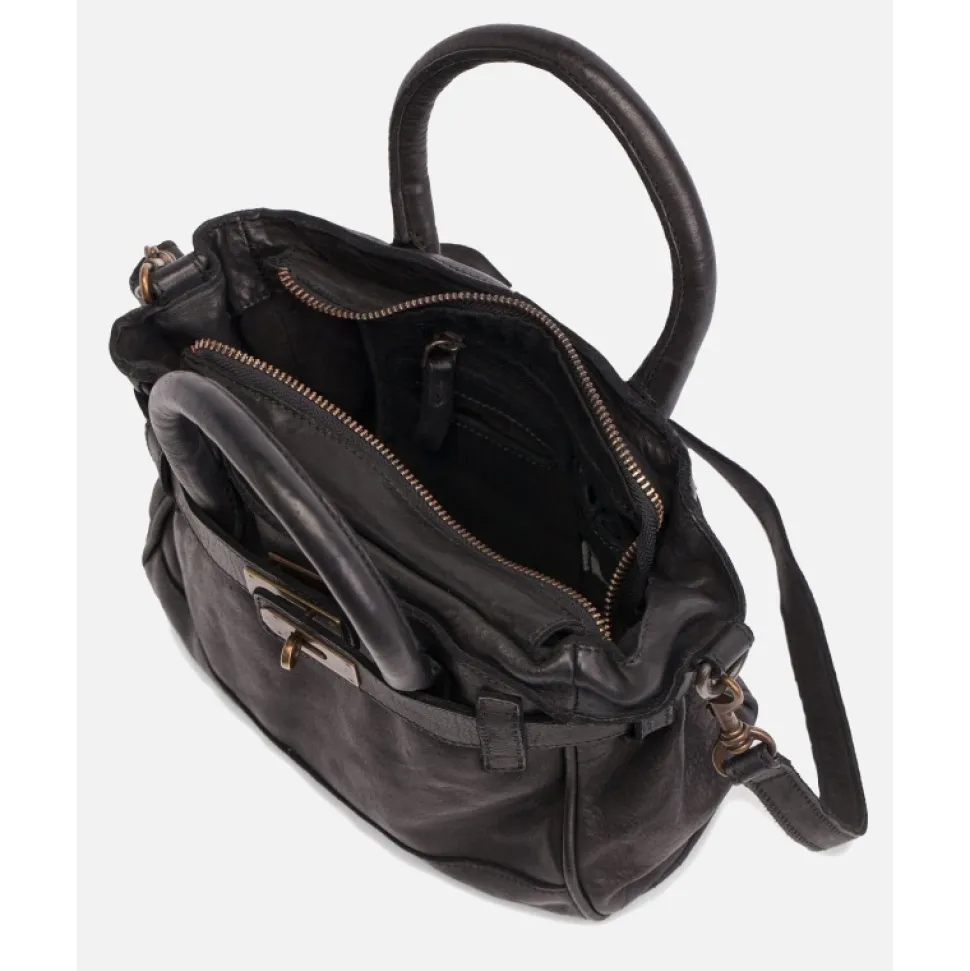 Bolso De Mano Biba Blossom De Piel