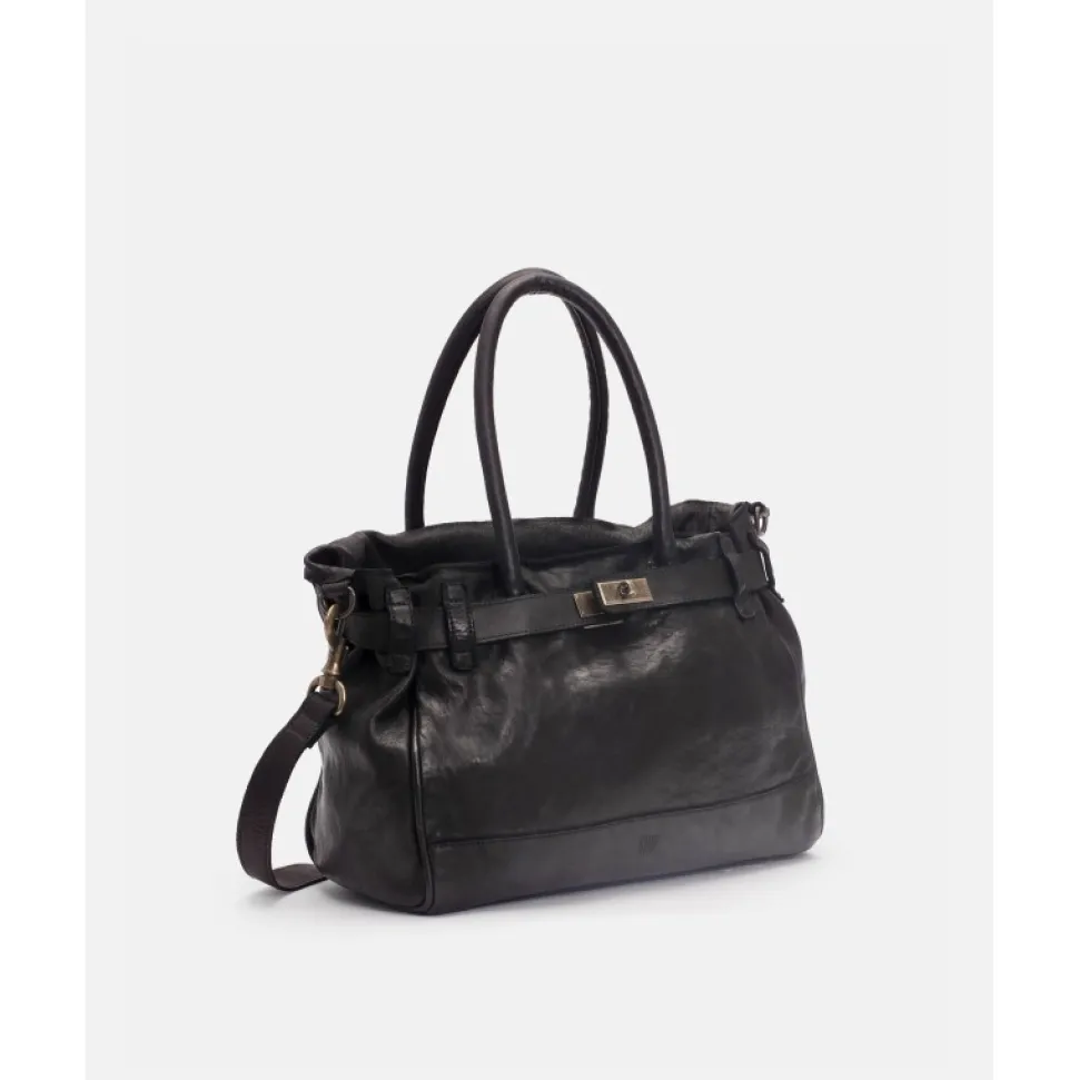 Bolso De Mano Biba Blossom De Piel