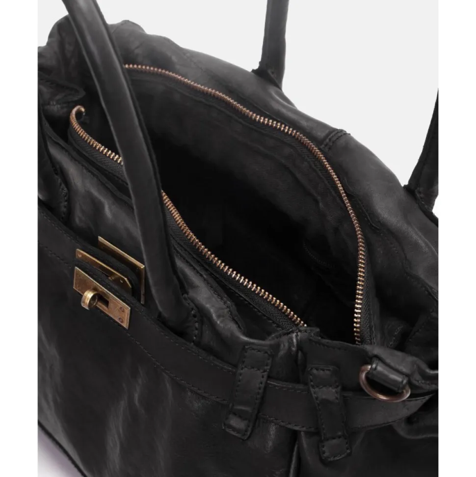 Bolso De Mano Biba Blossom De Piel