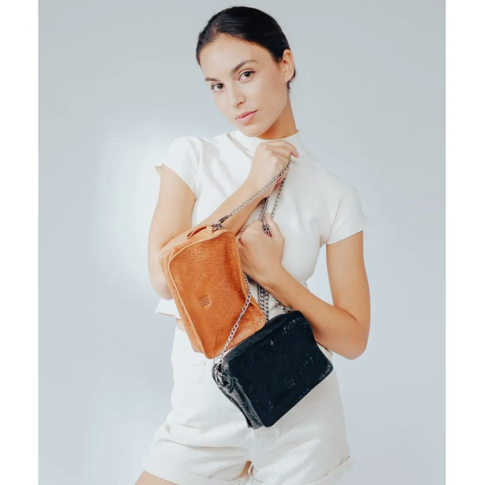 Bolso De Mano Biba Logan De Piel