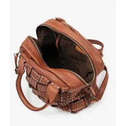 Bolso De Mano Biba Payson De Piel