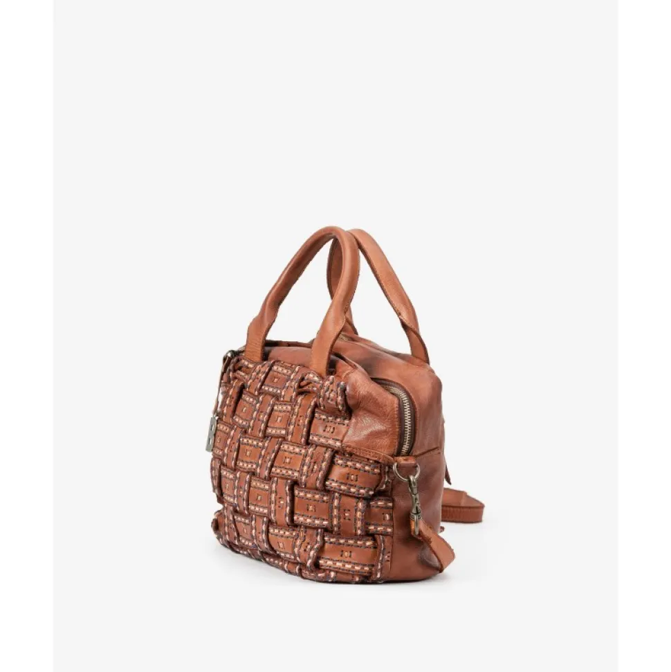 Bolso De Mano Biba Payson De Piel